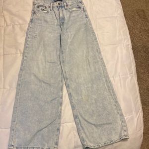 Gap High Rise Wide leg jeans 4/27R